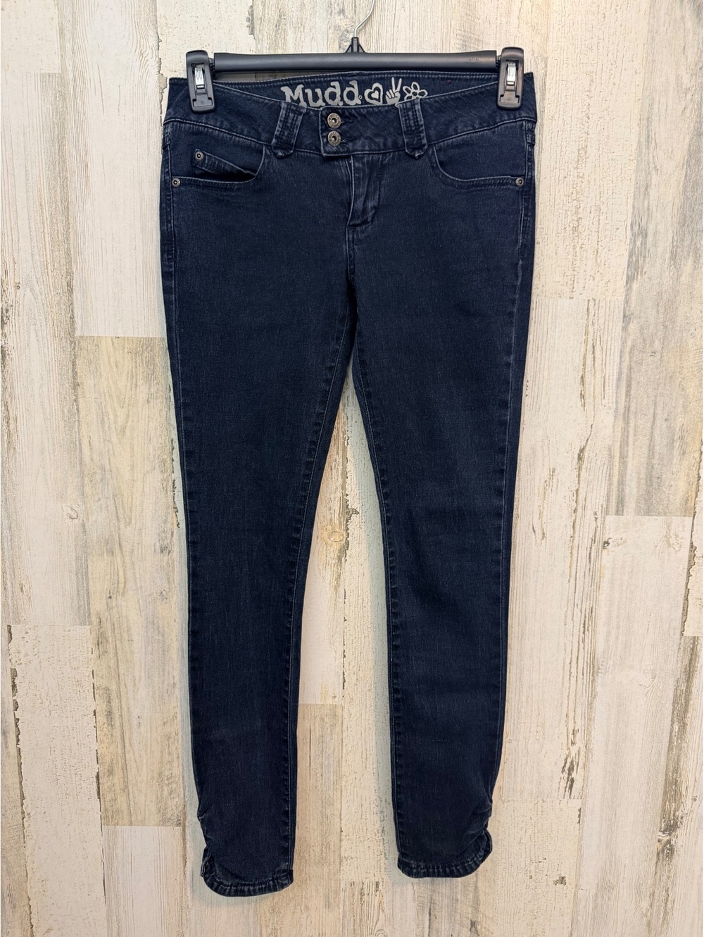 Mudd Women's Size 5 Black Skinny Jeans Cotton Spandex Stretch